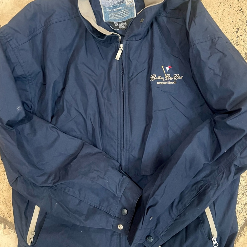 Authentic Balboa Bay Club Windbreaker Jacket